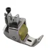 Máquina de Costura Industrial S10A Guia de Fita Rolo Calcador para Máquina de Costura de Base Plana, Adequado para Fixar Golas, Elásticos e Guias de Renda, Transfronteiriço