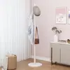 Suporte de Planta Rabanete Verde com Pernas de Madeira Maciça, Suporte de Flores de Chão para Interior, Mesa de Centro, Cabideiro de Chão, Cabideiro de Parede