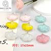 Agujero para colgar Nube crema Cadena para teléfono DIY Llavero Materiales para joyería acrílica Accesorios Nube de sirena