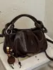 2026 Nova Bolsa Feminina Estilo Coreano Bolsa Saco de Grande Capacidade Casual para o Dia a Dia Bolsa de Ombro Único Transversal