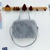Bolso Nuevo para Mujer de Gama Alta Suave Felpa Bolso de Hombro Único Estilo Nicho Elegante Versátil Bolso Cruzado Bolso Pequeño Estilo Chanel Mujer