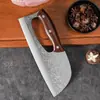 Faca para Economizar Esforço Feminina de Novo Estilo, Faca Criativa Forjada à Mão para Cortar Carne, Faca de Fatiar Ultra-Rápida para Cozinha, Faca Doméstica para Cortar Vegetais