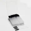 Caja de 50 Piezas Varilla de Cristal Espiral Multicolor de Un Solo Uso Cepillo para Lavar Pestañas Cejas Pestañas Doble Propósito Stock Listo Venta al por Mayor
