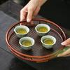 Taza de té de horno Ge, horno Ru, película abierta, juego de té, tamaño pequeño, taza maestra, tetera, taza individual, cerámica, kung fu, taza para degustación de té, taza de té