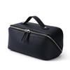 Bolsa de Cosméticos Grande para Mujer de Primera Capa Piel de Vaca Bolsa de Almacenamiento con Cremallera para Viaje al Aire Libre Bolsa de Tocador de Cuero Genuino para Mujer Venta al por Mayor