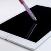 Lápiz capacitivo de cristal lápiz táctil lápiz de punta dos en uno punta de silicona para ipad tableta teléfono
