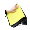 Toalha Especial para Limpeza de Carros, Sem Fiapos, Não Deixa Marcas, Toalha Extra Grossa para Lavagem de Carros, Pano Extra Grosso Absorvente de Água para Vidros de Carros