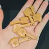 Accesorios de Madera de Durazno Espada Hacha Calabaza Tijeras Zapatos Cabeza de Tigre Diente de Perro Hueso de Cerdo Sacudida Pluma Wenchang Accesorios Sueltos Colgante