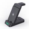 Cargador Inalámbrico Tres en Uno Nuevo Transfronterizo Adecuado para Teléfonos Móviles Apple, Relojes y Auriculares Carga Tres en Uno Inalámbrica