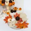 26 nuevos anillos para servilletas de terciopelo con forma de calabaza y hoja de arce, sujetadores de servilletas de espuma de terciopelo para bodas y hoteles, producto transfronterizo más vendido