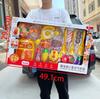 Juego para Niños Casa de Juego Chicele Cocina Mini Comida Juguetes de Cocina Niños y Niñas Caja de Regalo Traje de Inscripción para Jardín de Niños