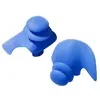 Nuevos Tapones para los Oídos para Nadar, Tapones de Silicona de Alta Elasticidad, Set Profesional Impermeable de Tres Capas para Nariz y Oídos, Tapones Espirales Reductores de Ruido en Caja