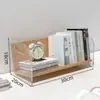 Estantería de escritorio estante de almacenamiento de libros para escritorio de oficina gabinete de almacenamiento de escritorio de oficina estantería pequeña simple para estudiantes niños