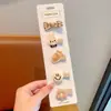 Pinzas para el pelo de tela para bebé para niñas, no dañan el pelo, lindas y súper adorables, pinzas pequeñas para bebé, accesorios para el pelo de color café con leche para niños