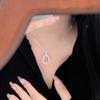 Collar de calabaza de transferencia de plata esterlina S925 para mujer, nuevo estilo chino, colgante Fulu, estilo nacional nicho de alta gama, cadena para clavícula, regalo