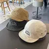 Gorra de béisbol japonesa de ala corta de alta calidad para niños, de calle, suave, de cinco piezas, para estudiantes y exteriores.