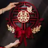 Adesivos de Personagem Felicidade Dupla para Casamentos, Decoração de Quarto de Casamento, Adesivos de Porta de Personagem Felicidade Dupla para Casas Novas, Adesivos de Porta para o Quarto da Noiva, Conjunto de Personagens Felicidade Dupla