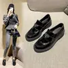Mocasines de Piel Genuina con Suela Gruesa para Mujer 2025 Otoño e Invierno Nuevos Marrones para Commuter Sin Cordones Versátiles Zapatos Pequeños de Piel
