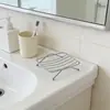 Porta Sabonete de Aço Inoxidável Escorredor Porta Sabonete Simples Banheiro Vaso Sanitário Saboneteira Sem Acúmulo de Água Porta Sabonete Porta Esponja