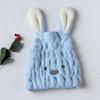 Gorro Secador de Pelo para Niños Terciopelo de Coral Orejas de Conejo de Dibujos Animados Gorro Absorbente para Adultas Gorro de Ducha Fabricante Gorro Secador de Pelo Clase A para Niños
