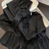 Pijama de Satén de Seda Helada de Lujo Ligero Estilo Francés para Mujer, Nuevo Conjunto de Ropa de Casa Holgado y Relajado Talla Grande para Primavera y Otoño