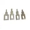 Adaptador de corriente de pata PIN disipador de calor de aluminio pata de soldadura pata PIN de aluminio lámina de aluminio disipador de calor pin Cinco piezas estampadas