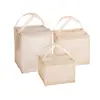 Bolsa Térmica para Pastel Off-White Personalizada de Cumpleaños Refrigerada Almacenamiento en Frío Conservación de Frescura Bolso de Hombro Papel de Aluminio Engrosado 6 pulgadas 8 pulgadas Bolsa de Hielo Caja