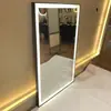 Espejo de Baño Inteligente al por Mayor, Espejo para Tocador de Baño, Espejo Inteligente LED para Baño con Marco de Aleación de Aluminio para Hotel