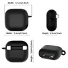 Adequado para a Nova Capa de Fone de Ouvido Airpods4, Capa Protetora de Fone de Ouvido Apple, Capa Protetora de Fone de Ouvido AirPods Pro3