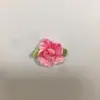 Accesorios de Flores de Tela de Doble Color DIY con Accesorios para el Cabello de Hoja Accesorios Florales Hechos a Mano Accesorios para Ropa Doble Color 2065
