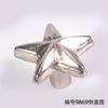 Fivela decorativa longa de 8 mm em forma de estrela para bagagem, sapatos, roupas de flores, fivela de sapato, acessórios de fivela de agulha, LOGO40 anos de fábrica, atacado