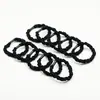Goma Elástica Básica Simple Nudada Trenzada Scrunchie para Atar el Cabello Cuerda para el Cabello Alta Elasticidad Goma Elástica Duradera Accesorio para Cola de Caballo
