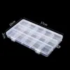 Caja de almacenamiento de plástico transparente para organizar aretes y tachuelas, joyero desmontable para organizar y almacenar, joyero de múltiples compartimentos al por mayor