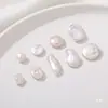 Perlas de Agua Dulce Barrocas Asimétricas de Forma Especial con Agujero Pasante Accesorios para Pulseras y Collares de Cuentas DIY Material de Cuentas Sueltas