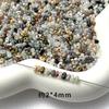 Cuentas de maní importadas de Japón de MGB, 2 x 4 mm, pulsera de cuentas de vidrio, accesorios de bricolaje, joyería, cuentas sueltas, materiales hechos a mano
