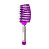Peine para el cabello con puntos de fábrica, peine Big Bend, peine con nervaduras, peine para peluca, peine de plástico curvo con cerdas, peine para el cabello con aceite