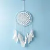 MS6013 ins Goose Feather Floating Lace Dream Catcher Home Feather Hanging Decoração Criativa Manual de Artesanato Dream Catcher