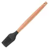 Ferramentas de Panificação Frigideira Antiaderente Doméstico Desmontável Pincel para Churrasco Cabo de Madeira Pincel de Silicone para Óleo Pincel de Silicone para Panqueca Faia