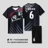 Traje de uniforme de voleibol nuevo 2024 para hombre y mujer, verano, secado rápido, transpirable, ropa deportiva, competición, entrenamiento, uniforme de equipo, impresión