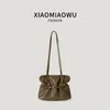 Bolsa Plissada Versátil Estilo Coreano Nuvem para Mulheres, Bolsa de Trabalho da Moda 2026 Nova com Design Único, Bolsa de Mão e Bolsa de Ombro de PU de Nicho
