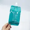 Bolsa de Papel de Aluminio de 350 ml/500 ml Personalizada con Agua Rica en Hidrógeno, Bolsa con Boquilla para Beber Sellada por los Cuatro Lados, Bolsa de Empaque Compuesto Impresa a Color