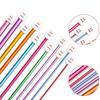 Exclusivo transfronterizo Herramientas de tejer aguja de suéter color ganchillo color Afganistán con cuentas ganchillo de aluminio 27CM 11 piezas