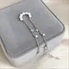Exquisitos Pendientes de Perlas Estilo Francés para Mujer, Lujo Ligero con un Toque de Alta Gama, Adecuados para Rostros Cuadrados y Redondos, Pendientes Únicos y Súper Hermosos