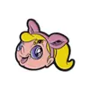 Liquidación Caricatura Personaje Forma Divertida Serie Animales Set Insignia Aleación Barniz para Hornear Ropa Broche Accesorios