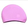 Venta al por mayor del fabricante Gorro de natación de silicona sin bordes en forma de gota de agua de 85 g para mujer, Protección para los oídos, Ampliado y Engrosado, Adecuado para Cabello Largo, No Aprieta la Cabeza, Impermeable