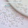Zirconia Iridiscente Transparente de 5A Color Mixto Diamantes Sueltos de Zirconia Decoraciones para Uñas de Vidrio Cristalino Diamantes de Fondo Plano
