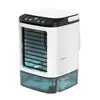 Ventilador spray mini escritório em casa ventilador de ar condicionado de resfriamento umidificador USB cooler de dormitório ventilador elétrico caixa de gelo