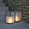 Linterna Recargable para Exteriores Luz para Jardín de Villa Césped Linterna de Camping Impermeable Luz Decorativa para Paisaje de Terraza