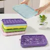 Bandeja de Gelo de Silicone Molde de Gelo de Congelamento Rápido Doméstico Forma de Coração Bola de Gelo Fabricante de Cubos de Gelo Bandeja de Gelo de Silicone Fácil de Remover Atacado
