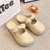 Mary Jane 2025 Nuevo Verano Lazo Adorable Punta Cerrada Estilo Dulce Zapatos Birkenstock Transfronterizo Temu Dropshipping